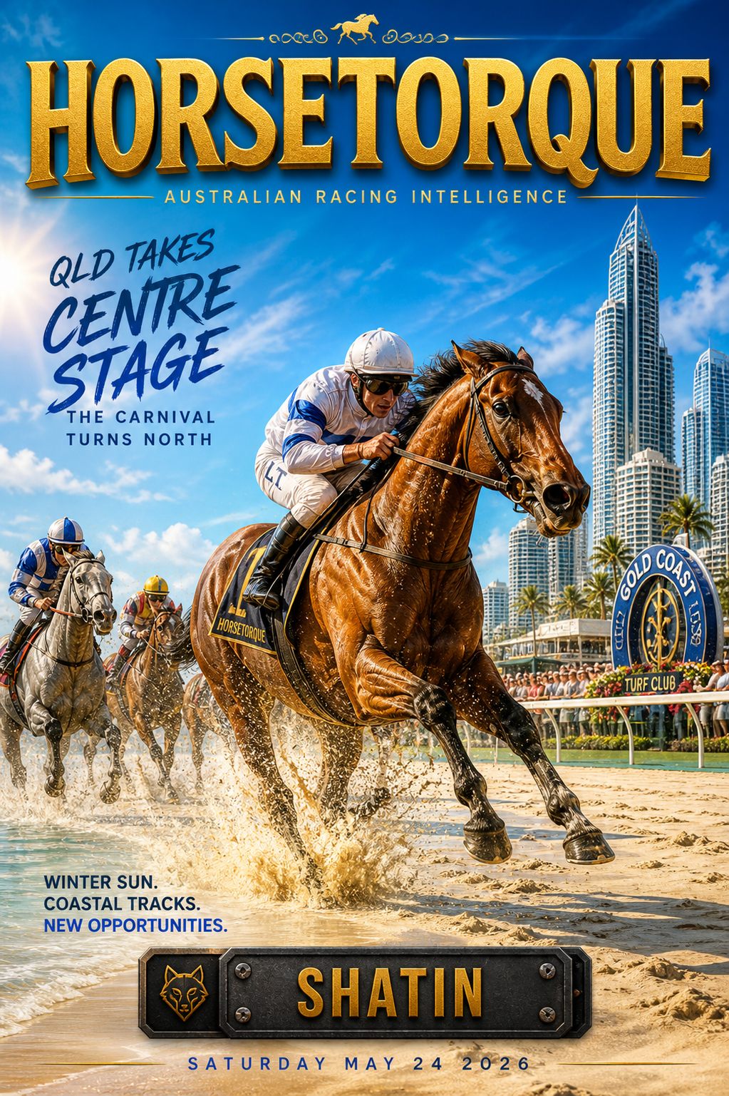 Horsetorque Oz Sat May 9 Gold Coast - Morphettville - Gosford