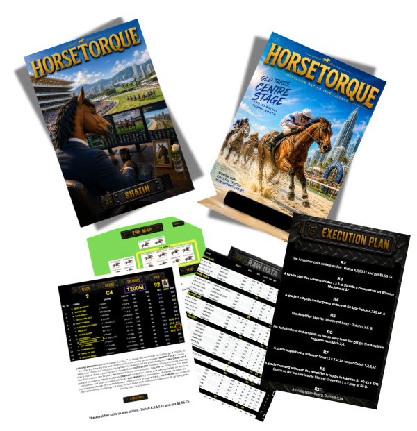 Horsetorque Weekend Bundle  GC, Morphettville, Gosford   plus Shatin Saturday