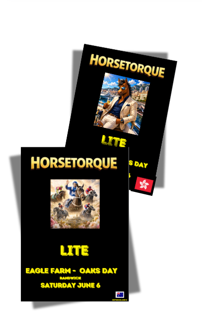 Horsetorque Weekend LITE Bundle 33-34 OZ/HK Sat 6 Sun 7 June