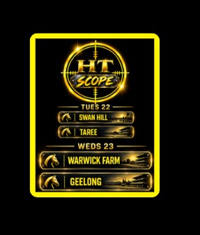 SCOPE HT82- Sep 22-23 - Swan Hill, Taree -  Warwick Farm, Geelong